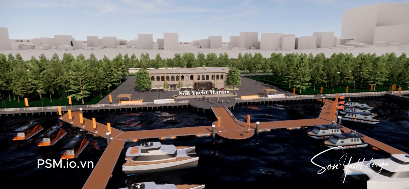 thiết kế bến du thuyền